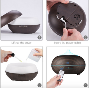 550mL Aromatherapy Humidifier - The Toloyo